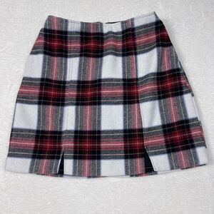 Y2K Hollister Plaid Micro Mini Pencil Skirt XS School Girl Preppy Mean Girls